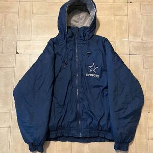 Vintage Cowboys official fan sportswear windbreaker zip-up size XL